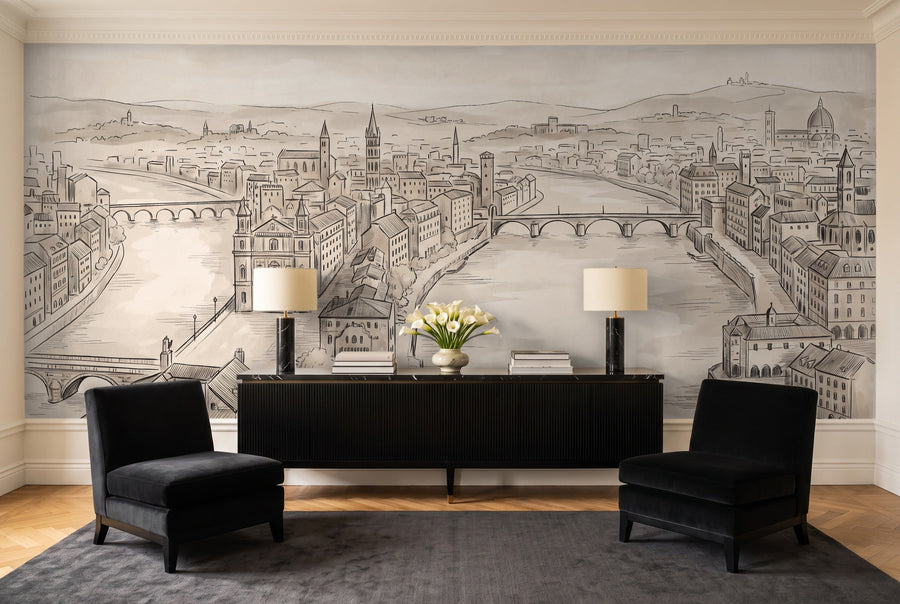 Fleet Street, Linen on a wall