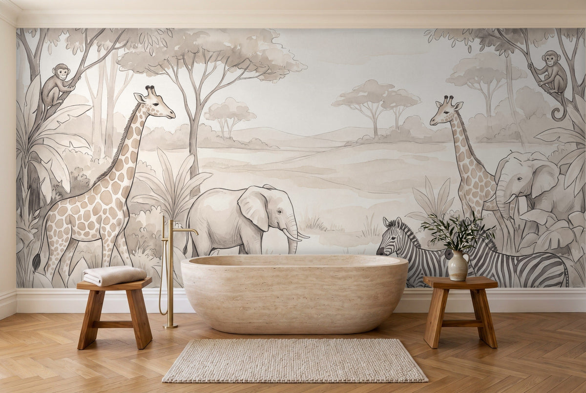 Kinloch, Linen in a bathroom