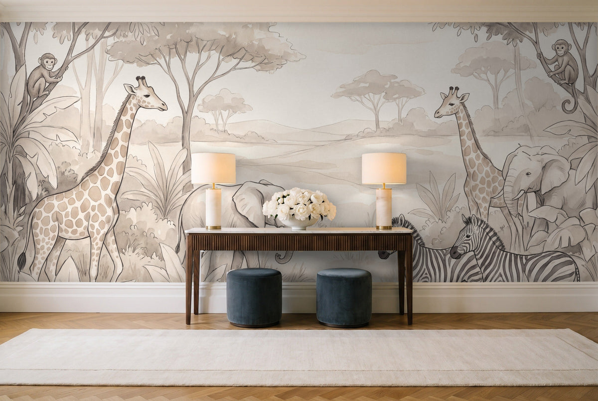 Kinloch, Linen in an entryway