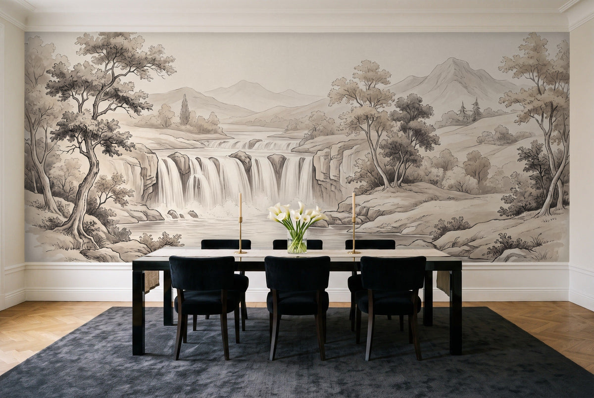 Aira, Linen in a dining room