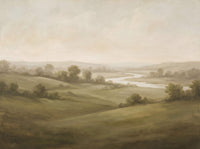 Olive Hills Landscape Mural design