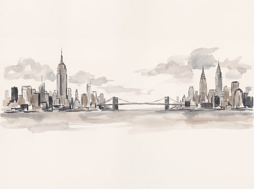 Manhattan, Ink sample on the real paper