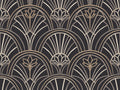 Black Art Deco Mural