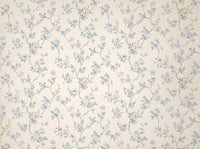 Light Blue Cherry Blossom Floral Mural design