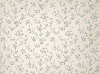 Light Blue Cherry Blossom Floral Mural sample