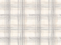 Grey Plaid Mural design