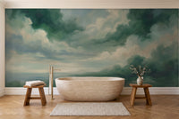 Cumulus, Jade in a bathroom