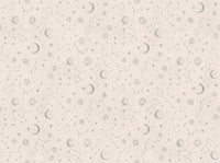 Grey Stars Celestial Mural design