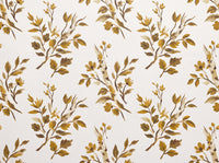Mustard Birch Botanical Mural design