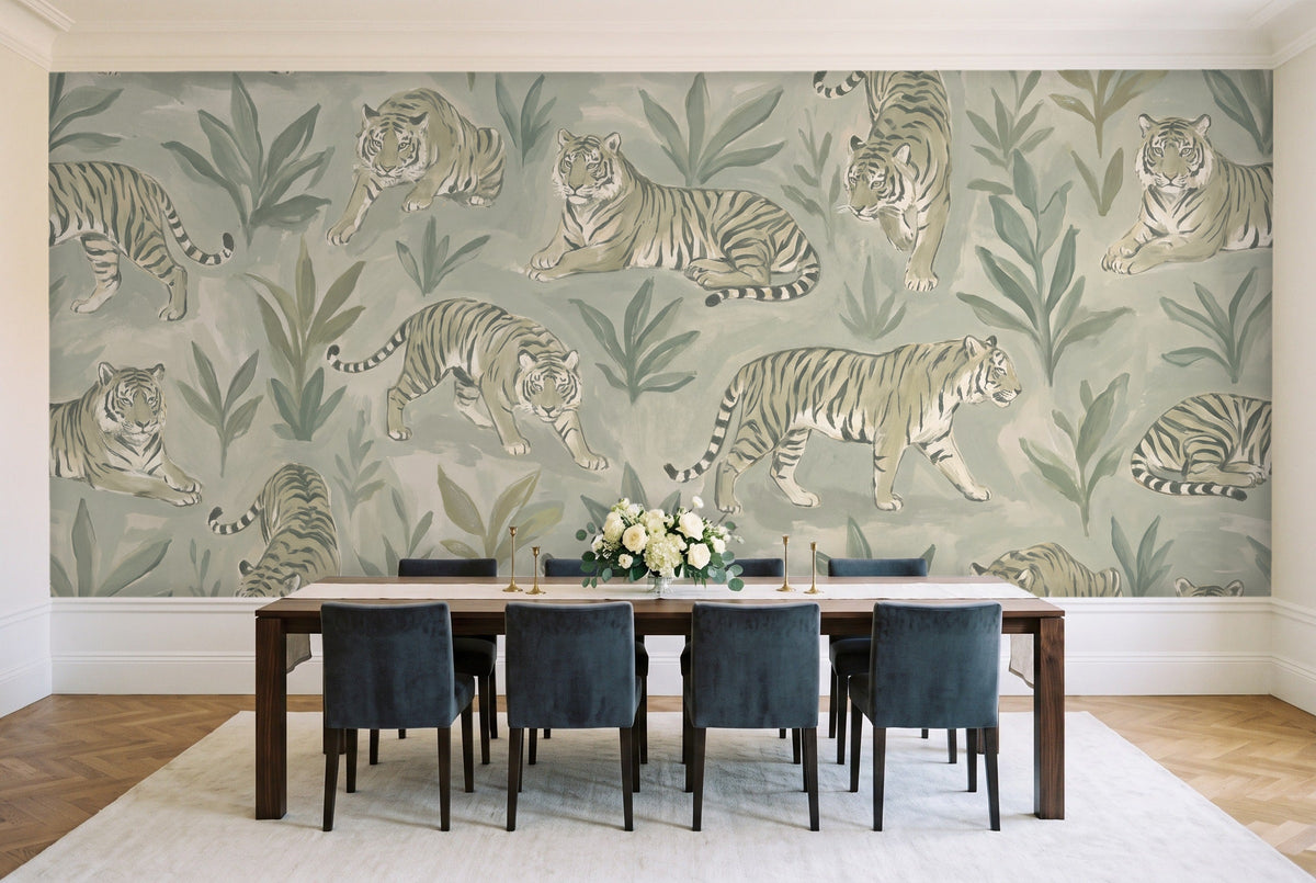 Shere, Fern in a dining room
