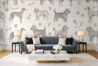 Basset, Stone in a living room