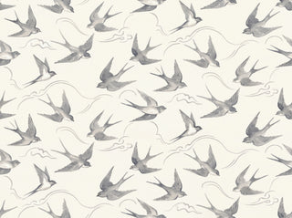 Grey Swallow Animal Mural sample