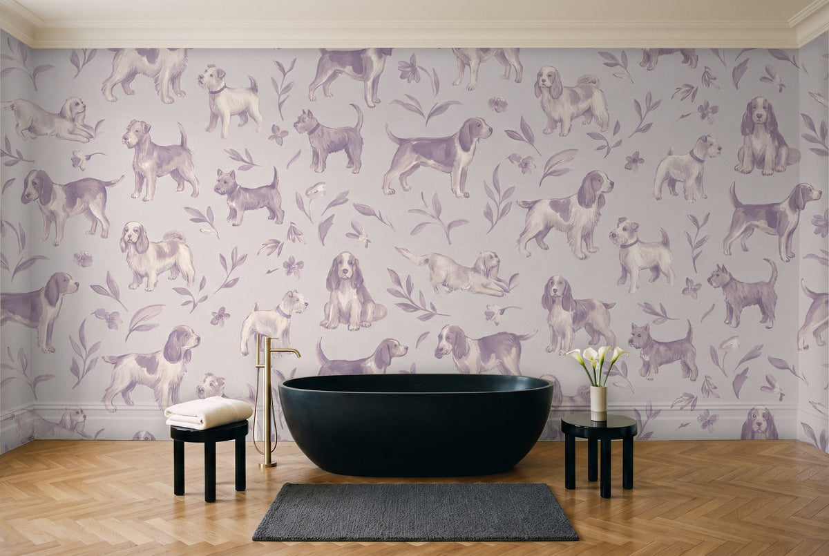 Houndsworth, Heather in a bathroom