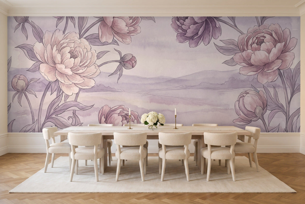 Paeonia, Heather in a dining room