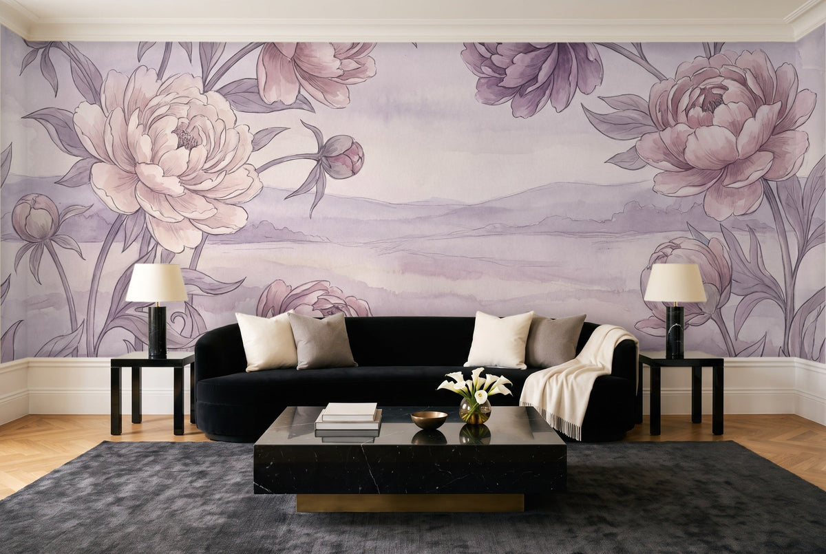 Paeonia, Heather in a living room