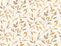 Mustard Leaf Botanical Mural