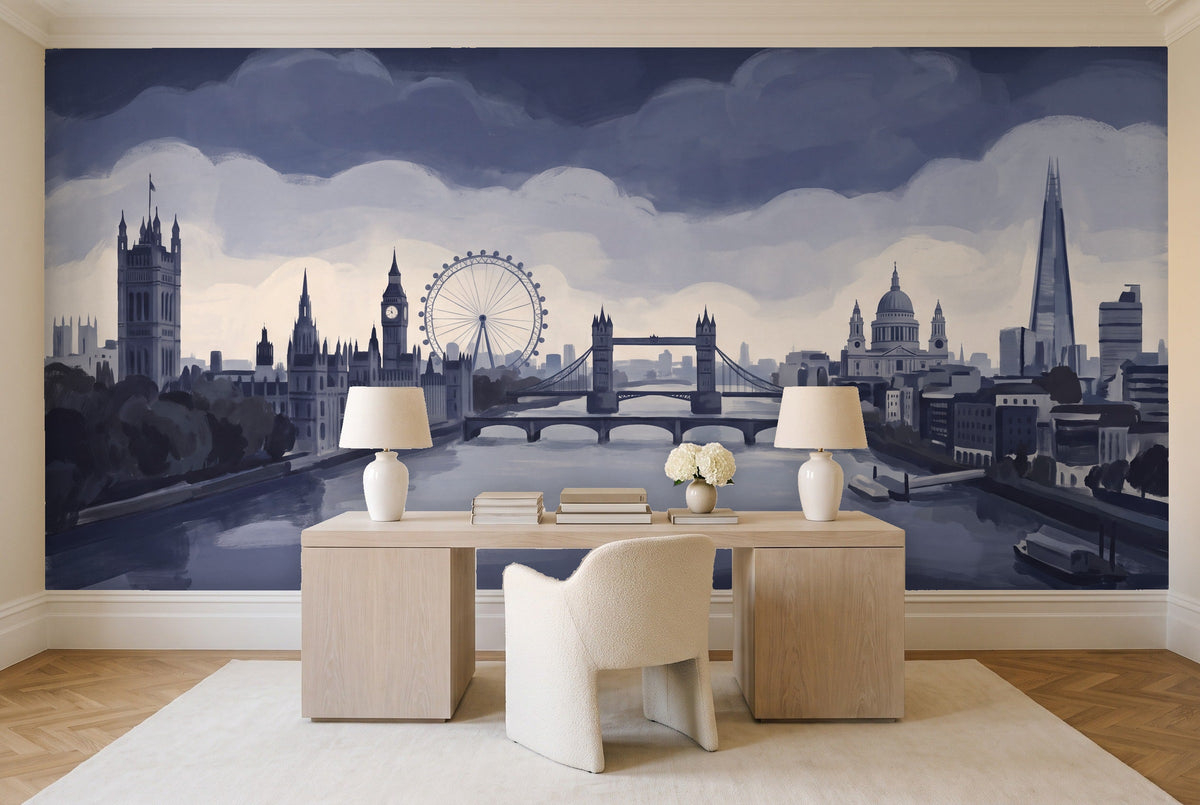 Belgravia, Midnight in a home office