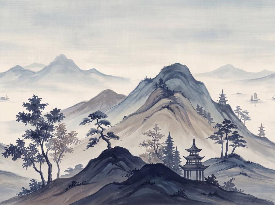 Kunlun, Midnight, preview of the area printed on your wall