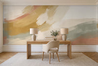 Kinetic, Ochre in a home office