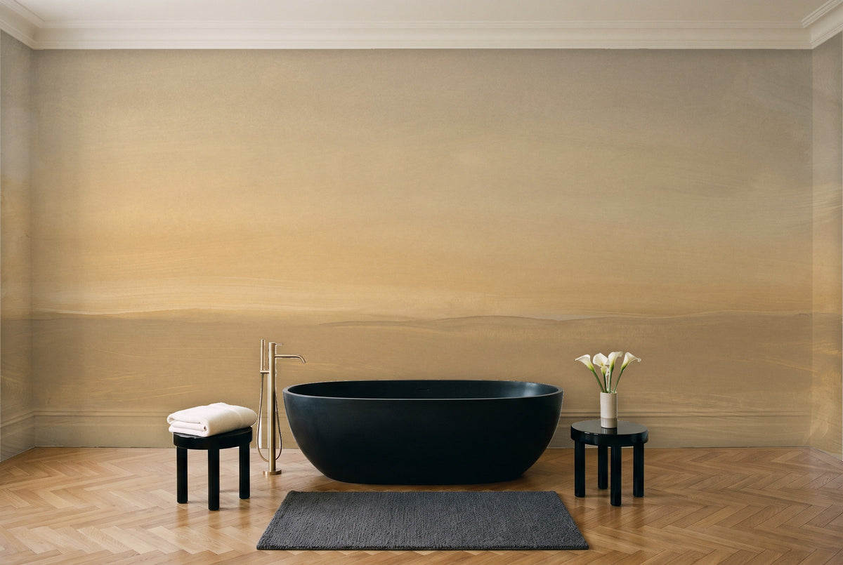 Halation, Ochre in a bathroom