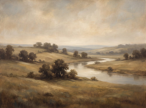 Amberley, Ochre sample on the real paper