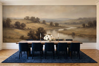 Amberley, Ochre in a dining room