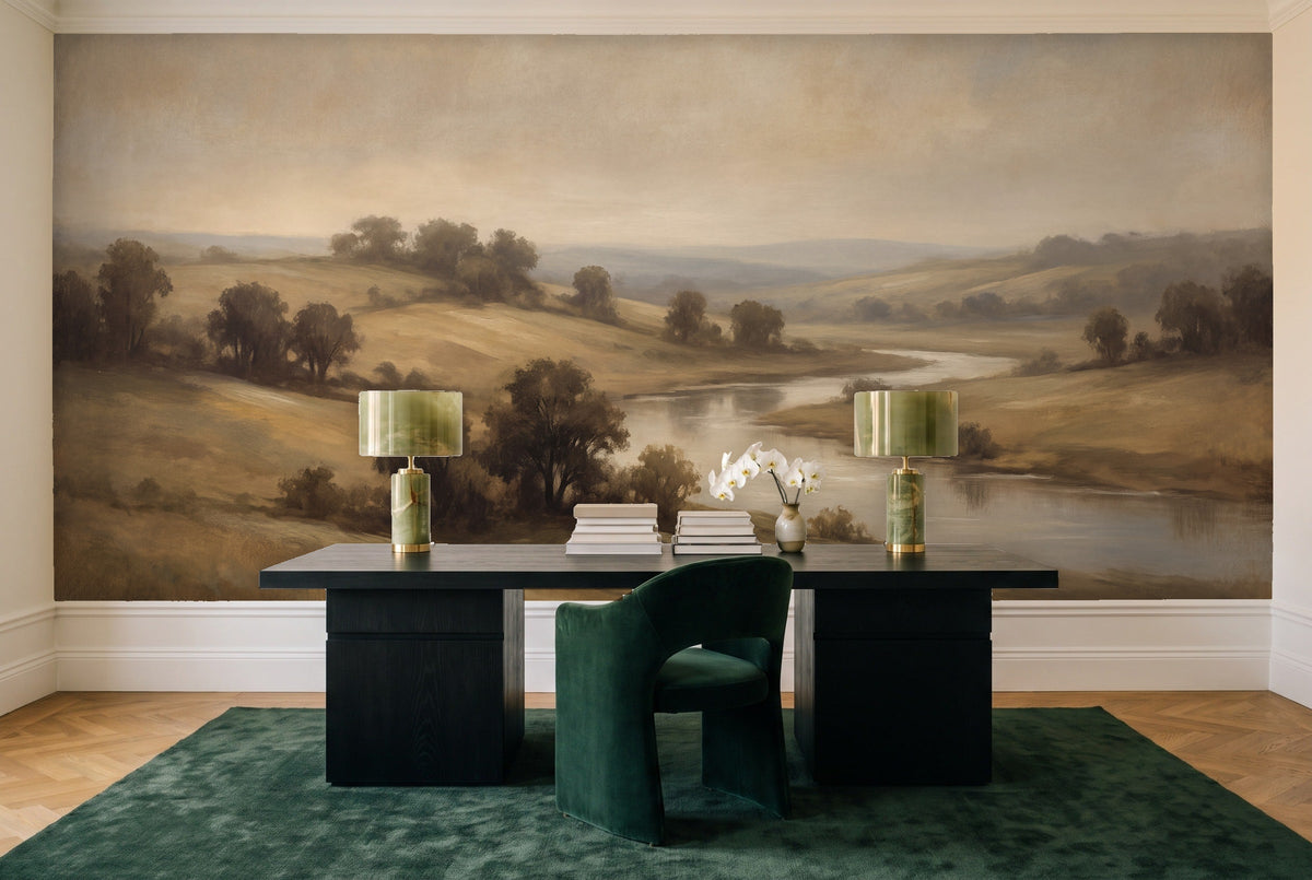Amberley, Ochre in a home office