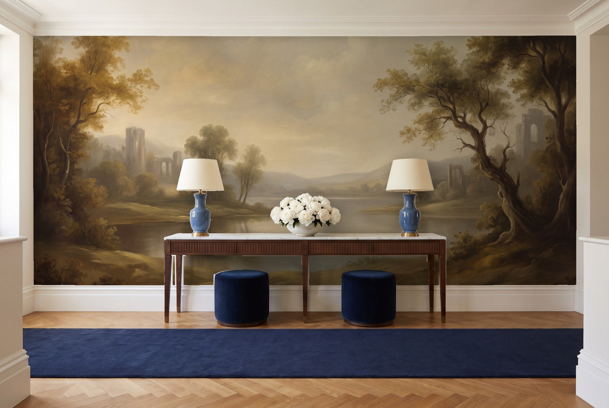 Glenalmond, Ochre in an entryway