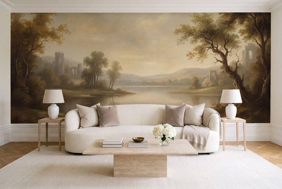 Glenalmond, Ochre on a wall