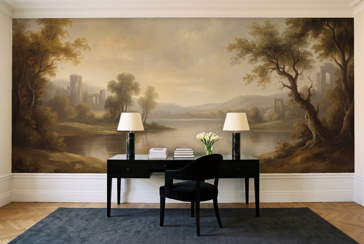 Glenalmond, Ochre in a home office