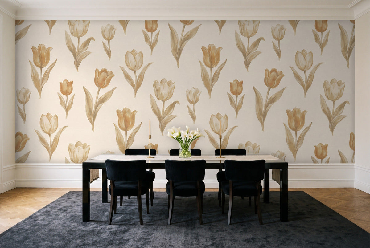 Keukenhof, Ochre in a dining room