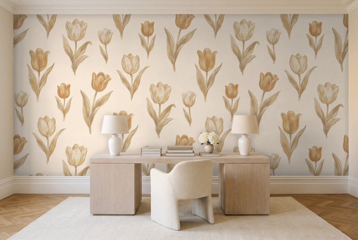 Keukenhof, Ochre in a home office