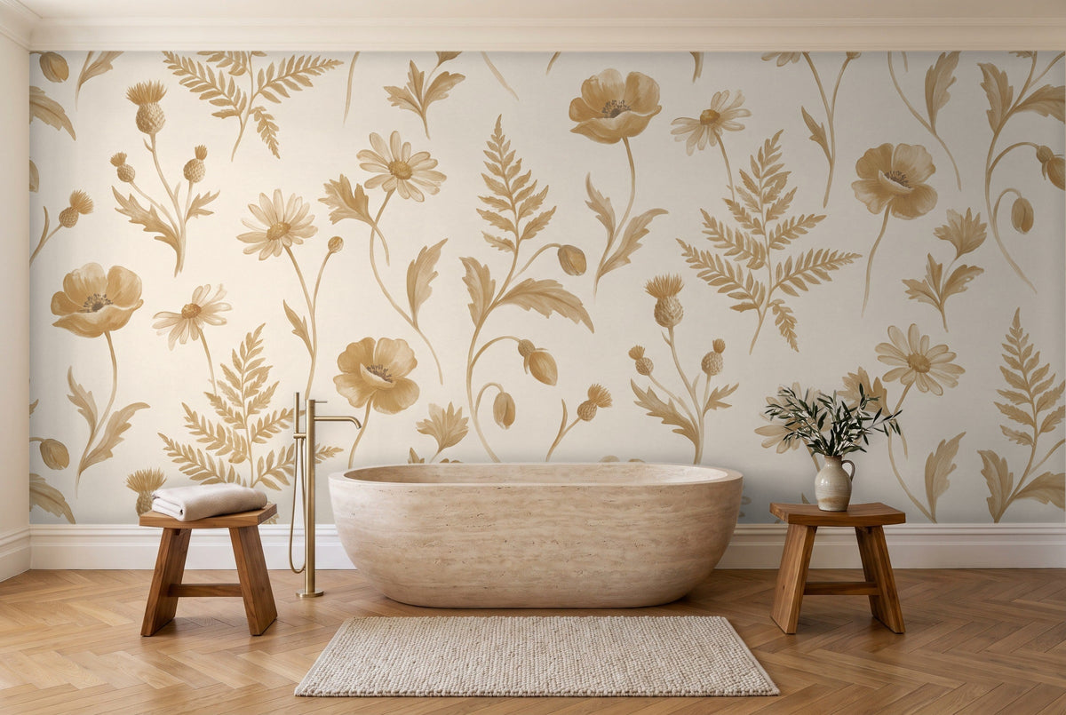 Campion, Ochre in a bathroom