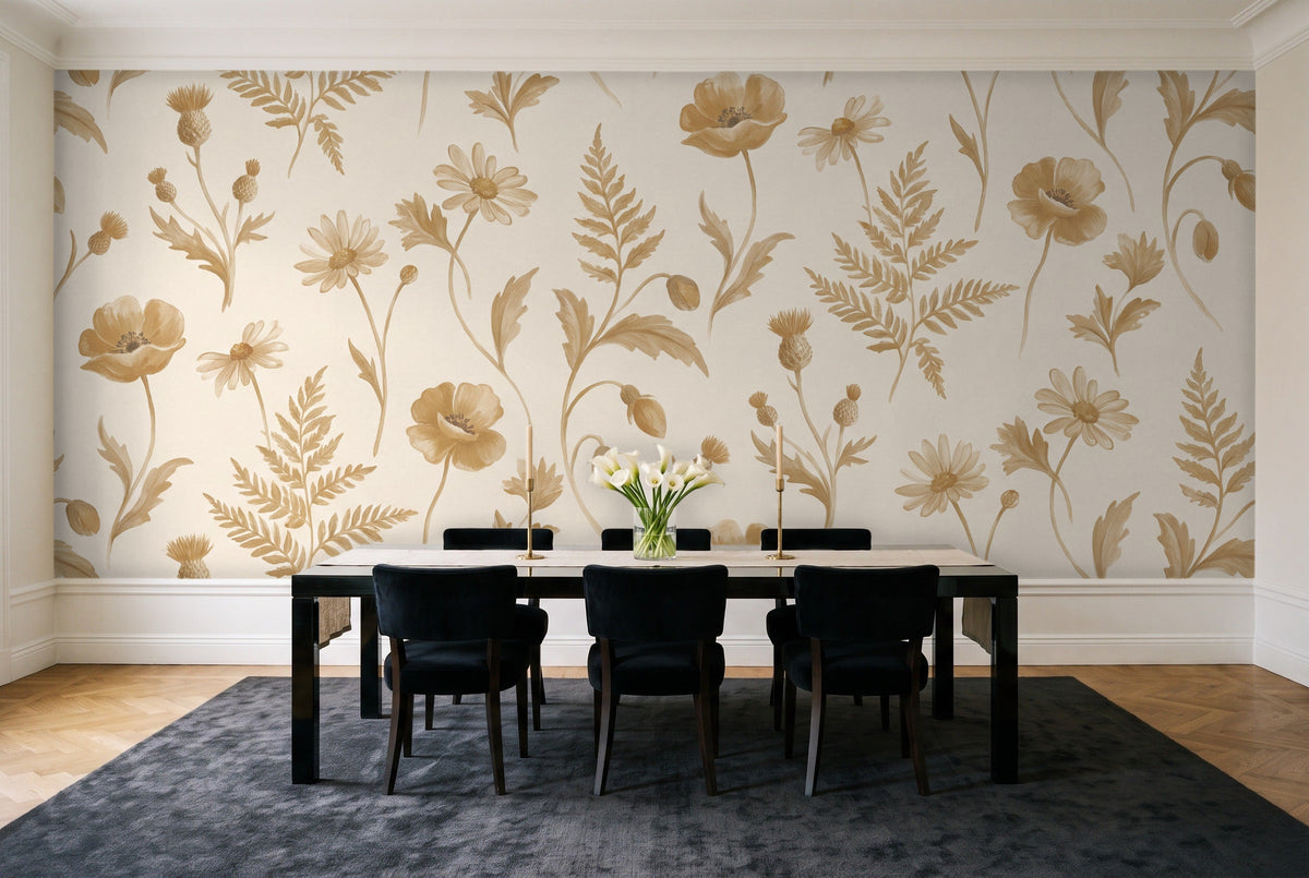 Campion, Ochre in a dining room