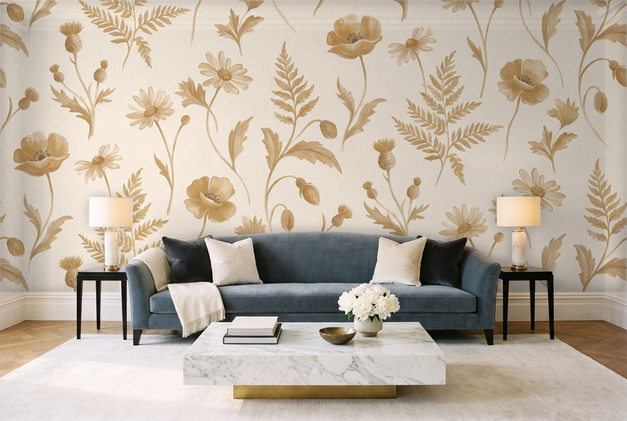 Campion, Ochre on a wall
