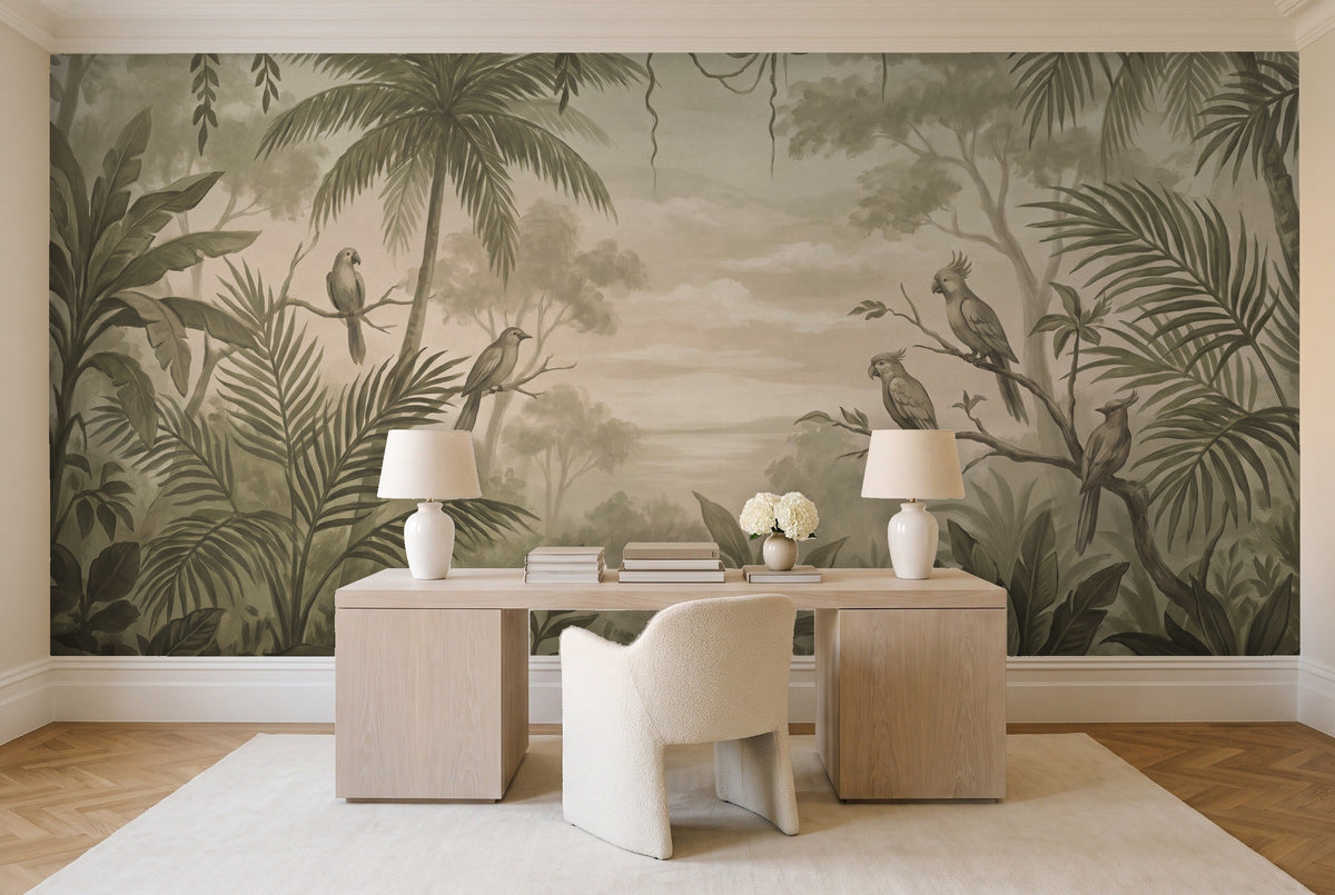 Kipuka, Moss in a home office