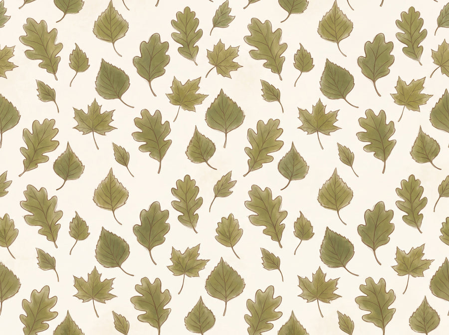 Arboreal, Moss, preview of the area printed on your wall