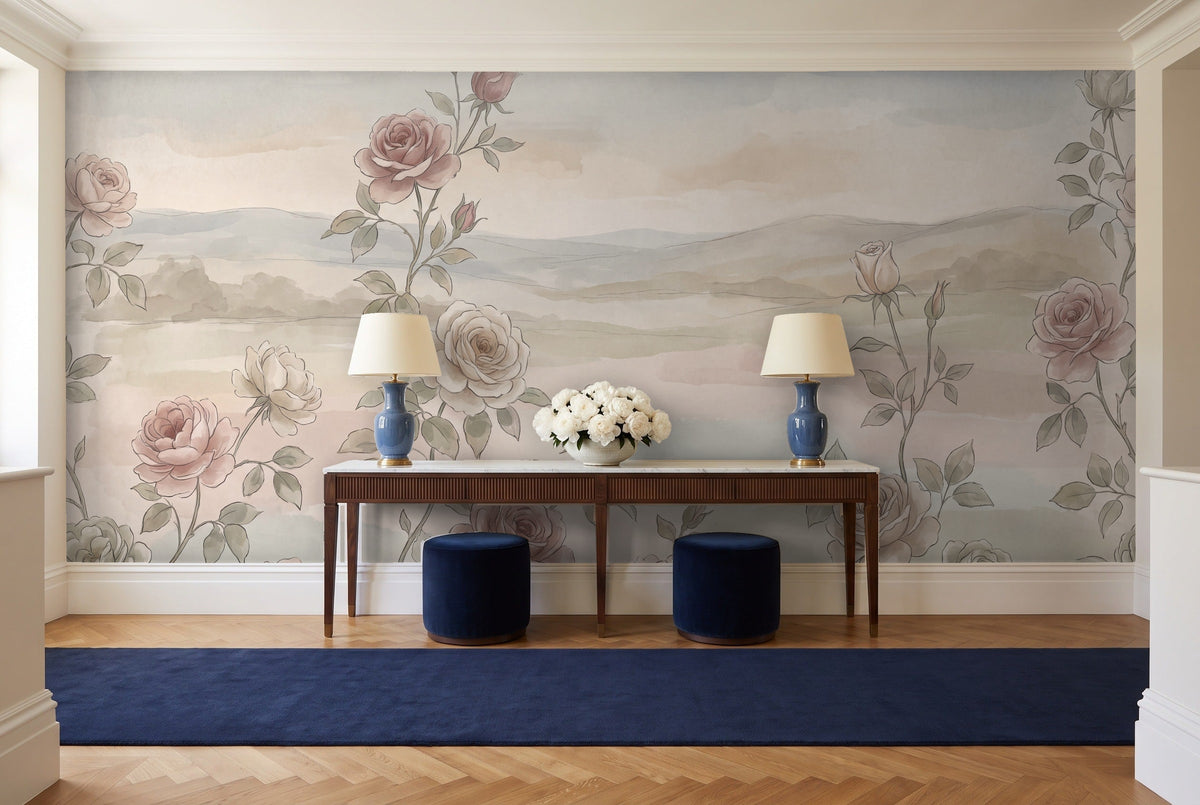 Rosamaine, Rosehip in an entryway