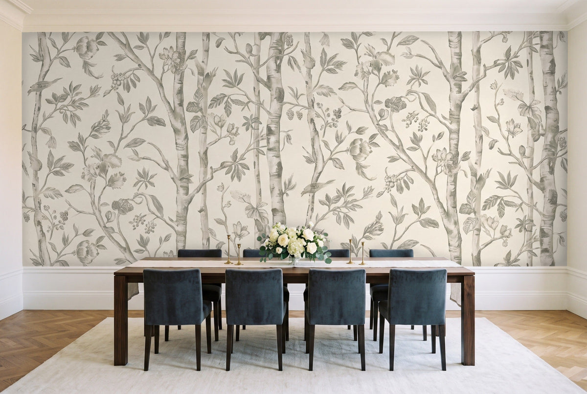Birket, Sage in a dining room