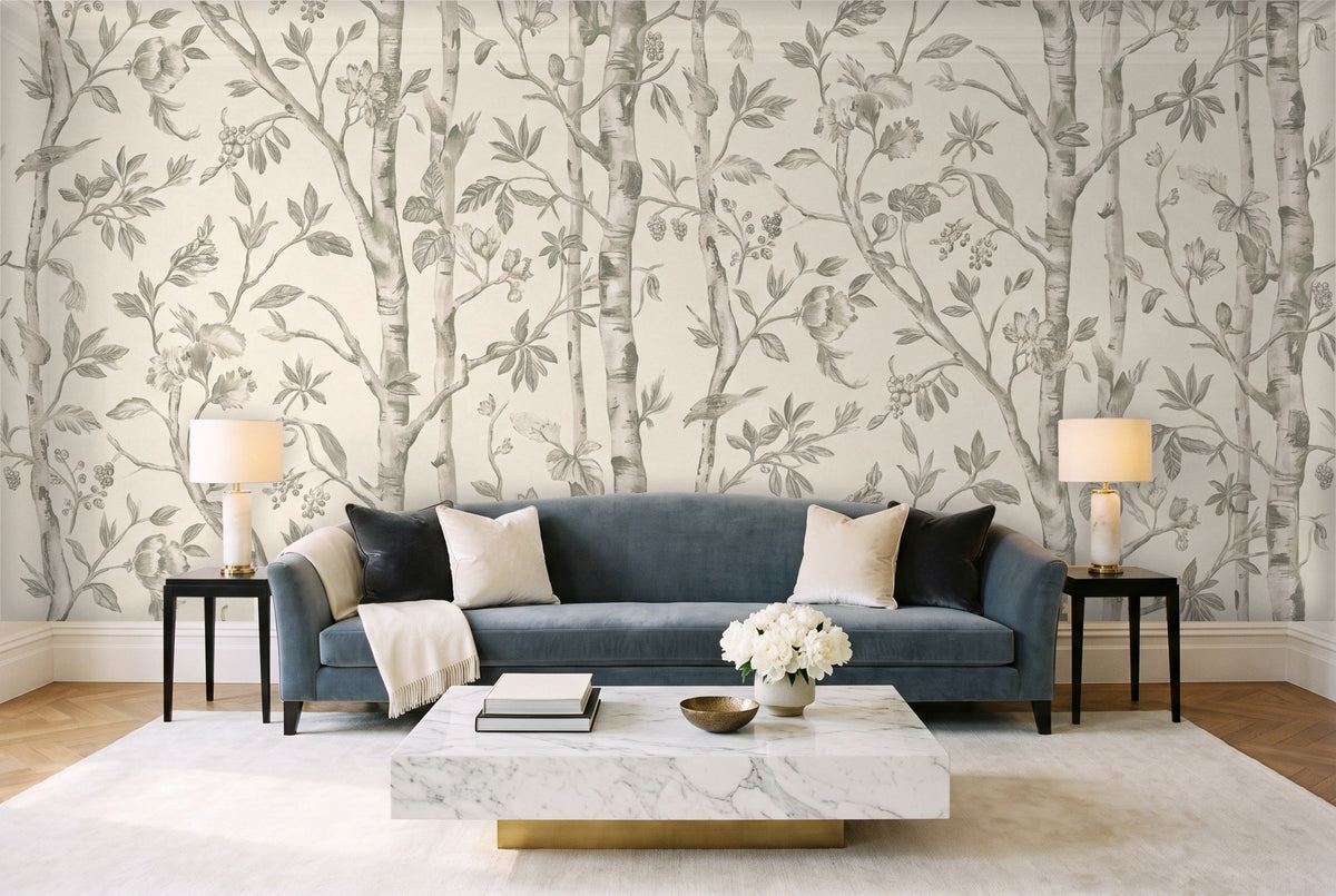 Birket, Sage in a living room
