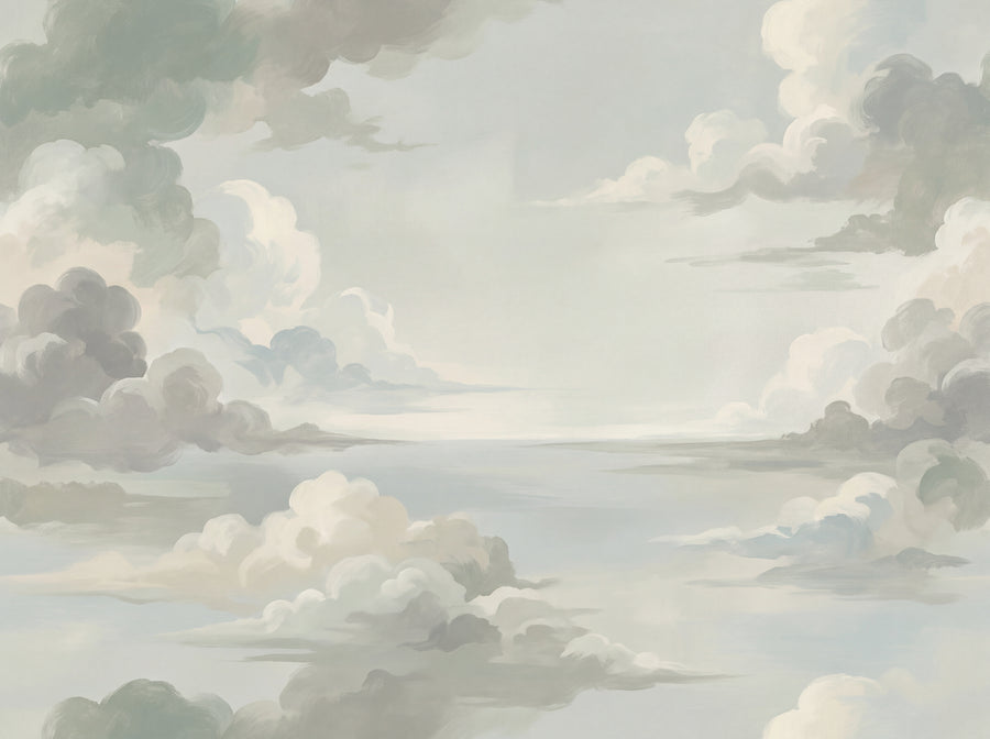 Celeste, Sage, preview of the area printed on your wall
