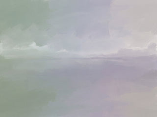 Sage Gradient Abstract Mural sample