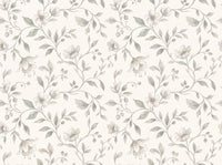 Sage Vine Botanical Mural design