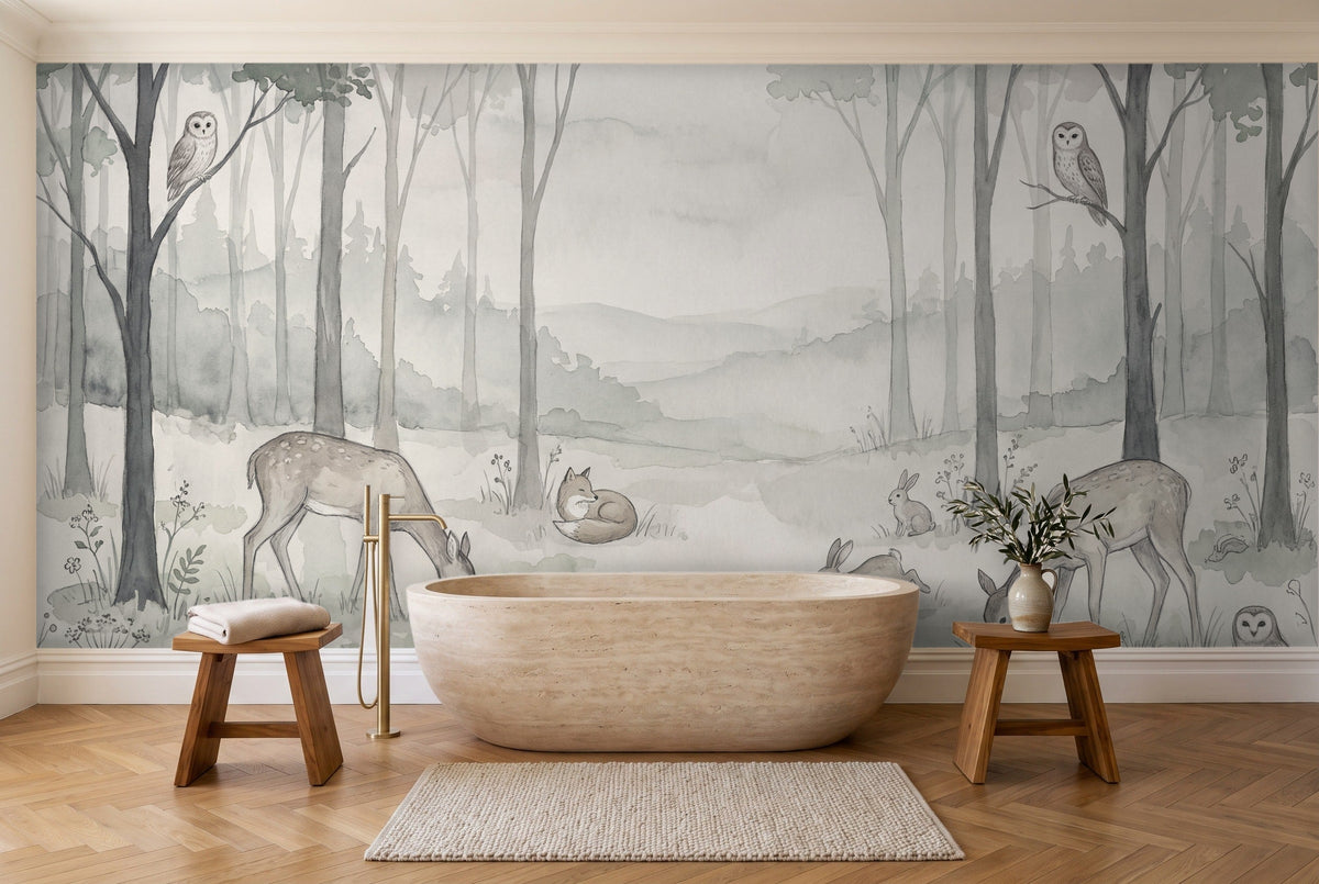 Thicket, Sage in a bathroom