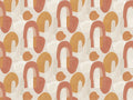 Terracotta Arch Abstract Mural