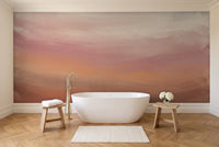 Alpenglow, Terracotta in a bathroom