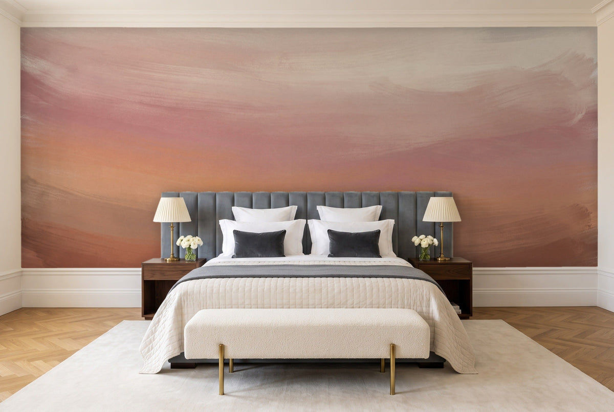 Alpenglow, Terracotta in a bedroom