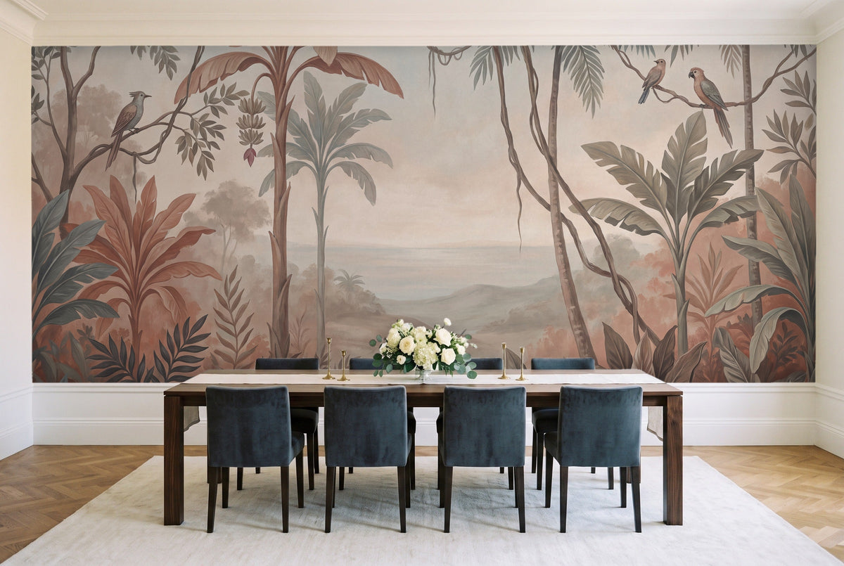 Kinshasa, Terracotta in a dining room