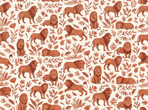 Menagerie, Terracotta sample on the real paper