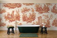 Arles, Terracotta in a bathroom